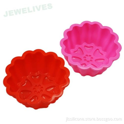 Silicone Cake Mould In Flower Shape